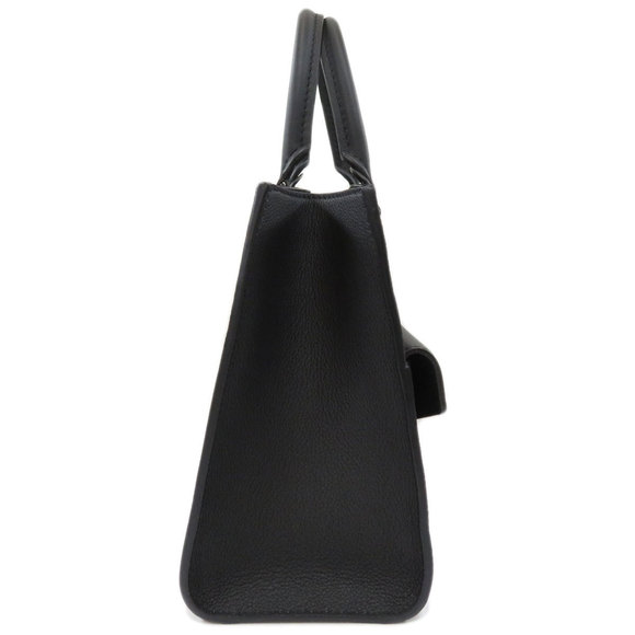 Louis Vuitton Lock Me Tote PM Leather Handbag Noir - Picture 3 of 8